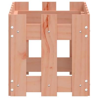 VidaXL Plantenbak met hekontwerp 60x30x30 cm massief dougashout VidaXL Plantenbak met hekontwerp 60x30x30 cm massief dougashout