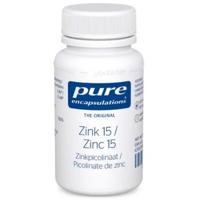 Pure Encapsulations Zink 15 Capsules Zinkpiconilaat 60Capsules - thumbnail