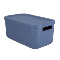 Rotho albula opbergbox 12l horizon blauw - thumbnail