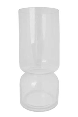 Zusss glazen vaas met bubbeltjes L Zusss glazen vaas met bubbeltjes L