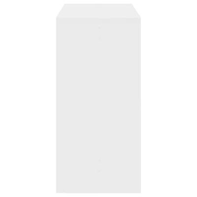 Bartafel 102x50x103,5 cm bewerkt hout wit