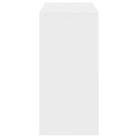 Bartafel 102x50x103,5 cm bewerkt hout wit - thumbnail