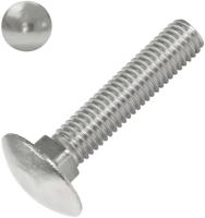 Dresselhaus kruiskopbout "3349 truss-head bolt m6x25 a2 4kt. appro - thumbnail