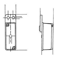 HELLA doorrijlicht marking lights 92x37mm uni w.rubber bip. - thumbnail