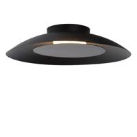 Lucide FOSKAL - Plafonnière - Ø 34,5 cm - LED - 1x12W 2700K - Zwart - thumbnail