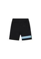 Malelions Junior Captain Shorts Zwart / Blauw-116 maat 116 - thumbnail
