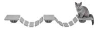 TRIXIE KLIM / KLAUTERLADDER WAND TAUPE 150X30 CM - thumbnail