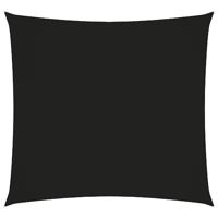 Zonnescherm vierkant 3,6x3,6 m oxford stof zwart - thumbnail
