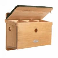 Mussen nestkast Miami leisteen - thumbnail