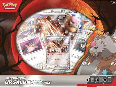 Pokemon TCG Scarlet & Violet Bloodmoon Ursaluna EX Box