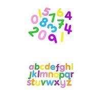 Tickit Doorschijnende Cijfers 14 stuks - thumbnail