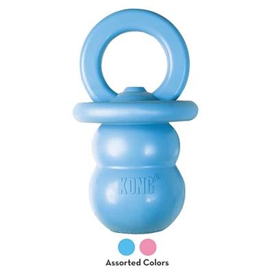 KONG Puppy Binkie Hondenspeelgoed, Medium, Verschillende kleuren