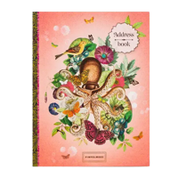 Pimpelmees Adresboek Peach A5 - thumbnail