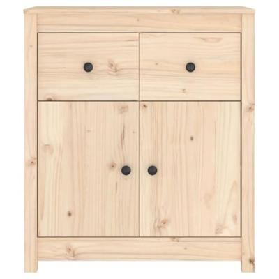 Dressoir 70x35x80 cm massief grenenhout - thumbnail