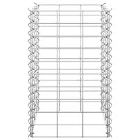 Gabion plantenbakken 3 st verhoogd 30x30x50 cm ijzer - thumbnail