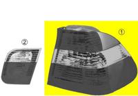 Achterlicht links buiten vanaf bouwjaar 2002 SEDAN ORANJE 0649931 - thumbnail