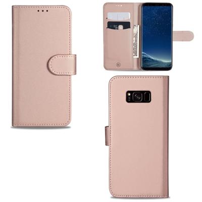Samsung Galaxy S8 Plus Hoesje Rose met Pasjeshouder Samsung Galaxy S8 Plus Hoesje Rose met Pasjeshouder