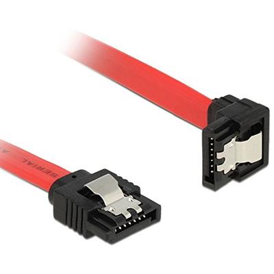 Delock HDD Aansluitkabel 0.5 m Zwart, Rood