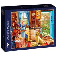 Cottage Interior Puzzel 1000 stukjes - thumbnail