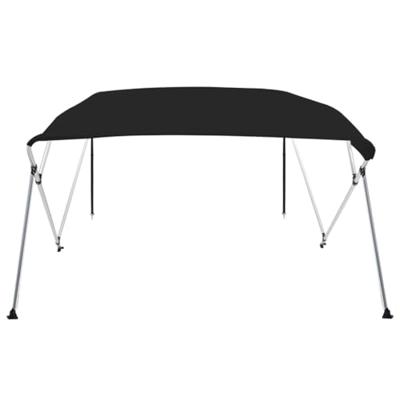 VidaXL Biminitop 4 bogen 243x244x137 cm zwart VidaXL Biminitop 4 bogen 243x244x137 cm zwart