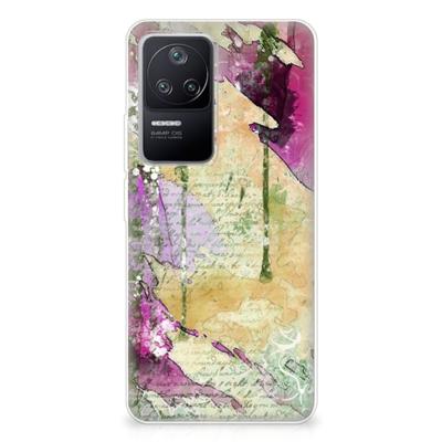 Smartphone hoesje Xiaomi Poco F4 Letter Painting