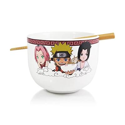 Naruto Shippuden Ramen Bowl with Chopsticks Team Seven 414 ml