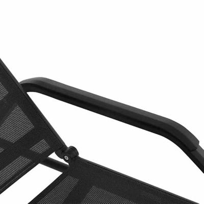 Siena Garden Tesoro M29537 Ligstoel Aluminium, Kunststof Antraciet (mat), Zwart, Zilver Siena Garden Tesoro M29537 Ligstoel Aluminium, Kunststof Antraciet (mat), Zwart, Zilver