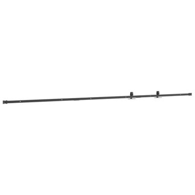 VidaXL Ophangset voor schuifdeur 244 cm koolstofstaal