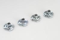 Inslagmoer, M4, Gegalvaniseerd staal (5st) - thumbnail