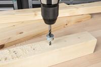 Wolfcraft Deuvelboor | Met centerpunt + D-stop | Ø10mm | 1 stuk - 2733000 - thumbnail