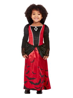 Toddler Vampire Costume Red Black