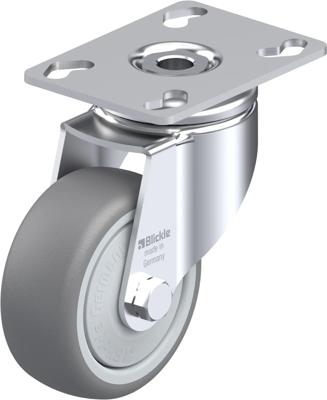 Blickle LKPA-TPA 80KF Zwenkwiel Wieldiameter: 80 mm Draagvermogen (max.): 100 kg 1 stuk(s) Blickle LKPA-TPA 80KF Zwenkwiel Wieldiameter: 80 mm Draagvermogen (max.): 100 kg 1 stuk(s)