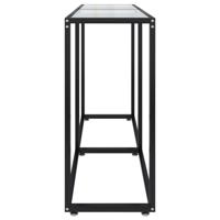 Wandtafel 140x35x75,5 cm gehard glas transparant - thumbnail