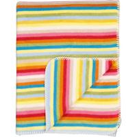 Cawö Cawo Lifestyle Wohndecke Strepen Plaid 150/200 multicolor - thumbnail