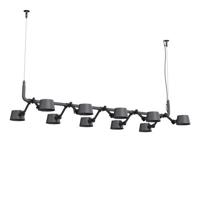 Tonone Bolt 10-pack Pendant Hanglamp - Donkergrijs - thumbnail