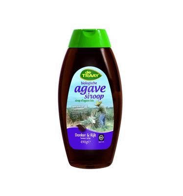 Agavesiroop donker en rijk bio 490 Gram