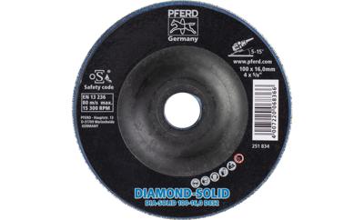 PFERD TOOLS 36610085 Diamantschijf Diameter 100 mm Boordiameter 16 mm Grijs/grauw sferoïdisch gietijzer, Hardmetaal, Superlegeringen op nikkel- of titaanbasis, PFERD TOOLS 36610085 Diamantschijf Diameter 100 mm Boordiameter 16 mm Grijs/grauw sferoïdisch gietijzer, Hardmetaal, Superlegeringen op nikkel- of titaanbasis,