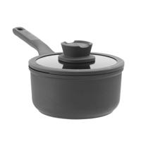 BergHOFF LEO Stone+ Steelpan met Deksel - 18cm - thumbnail