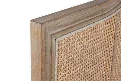Hoofdbord Home ESPRIT Bruin Natuurlijk 160 x 4 x 133 cm - thumbnail