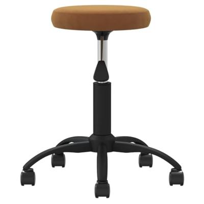 VidaXL Massagekruk fluweel bruin
