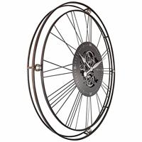 Romeinse tandwielklok XXL - 90,5 cm - Metaal - Romeinse tandwielklok - thumbnail