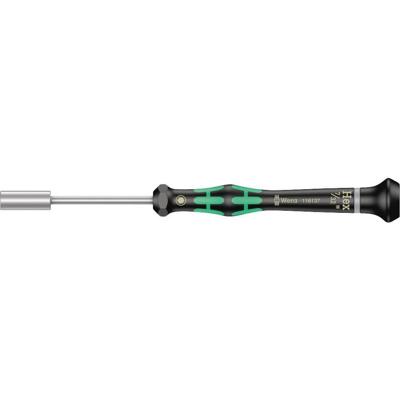 Wera 2069 Dopschroevendraaier Elektronica en fijnmechanica Sleutelbreedte (metrisch): 5.6 mm Sleutelbreedte (inch): 7/32 inch Koplengte: 60 mm