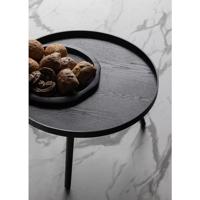 Woood Mesa bijzettafel Ø60 cm Zwart - thumbnail