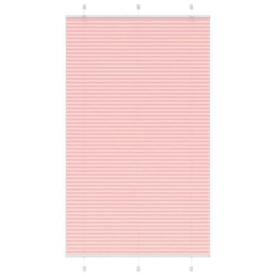 Pliss rolgordijn 115x200cm stofbreedte 114,4cm polyester roze