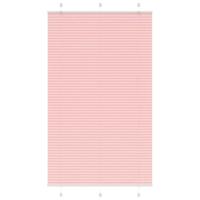 Pliss rolgordijn 115x200cm stofbreedte 114,4cm polyester roze - thumbnail