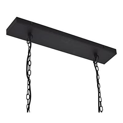 Urban Interiors Hanglamp 'Blox' 7-lamps, kleur Zwart Urban Interiors Hanglamp 'Blox' 7-lamps, kleur Zwart