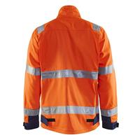Blåkläder Jack High-Vis 40641811 | High-Vis Oranje/Marineblauw | Maat XL - 7330509519509 - thumbnail