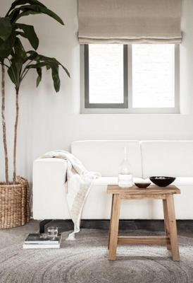 MUST Living Krukje 'Easy' Teakhout, 45cm