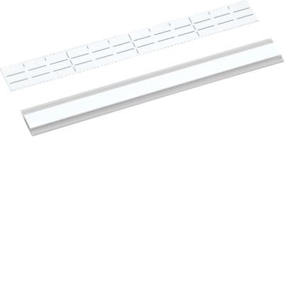 Hager UZ005 HAGER markeringsstrips univers UZ005 VE12 Afdekstrips Wit 1 stuk(s)