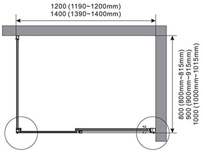 Nisdeur Sealskin SOHO Schuifdeur 120x210 cm 8 mm Helderglas (Links schuivend) Nisdeur Sealskin SOHO Schuifdeur 120x210 cm 8 mm Helderglas (Links schuivend)